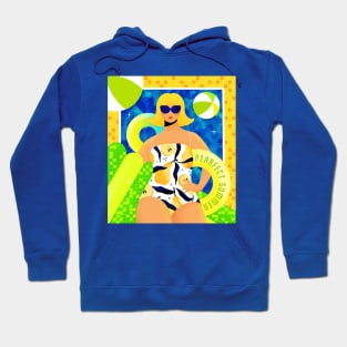 Pool party with the pearfect summer girl Hoodie